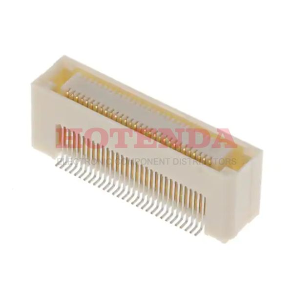FX8C-60S-SV5(92) - Receptacle, Center Strip Contacts Tape &amp; Reel (TR) 2 Rows 0.024 0.60mm Surface Mount 60 Positions FunctionMax™ FX8C Gold SMD/SMT Bronze