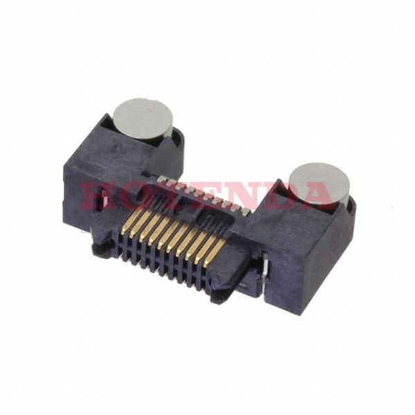 ERM8-010-01-S-D-RA-K-TR - Header, Center Strip Contacts Tape &amp; Reel (TR) 2 Rows 0.031 0.80mm Surface Mount, Right Angle 20 Positions Edge Rate™ ERM8 Gold Solder PHOSPHOR BRONZE
