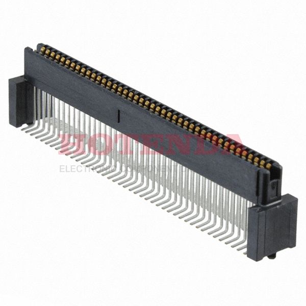 1-5120529-2 - Receptacle, Outer Shroud ContactsTape &amp; Reel (TR)2 Rows0.039 1.00mmSurface Mount84 PositionsFree Height (FH) IEEE 1386, PMCGoldSMD/SMTBronze