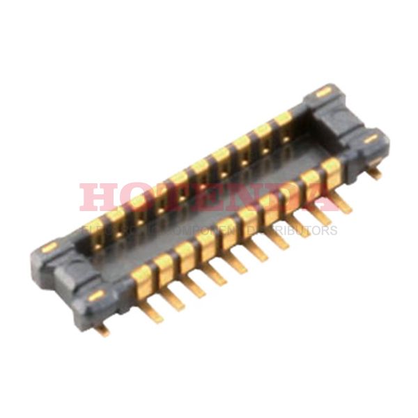 AXF6A2012 - Header, Outer Shroud Contacts Tape &amp; Reel (TR) 2 Rows 0.014 0.35mm Surface Mount 20 Positions A35P Gold NOT SPECIFIED