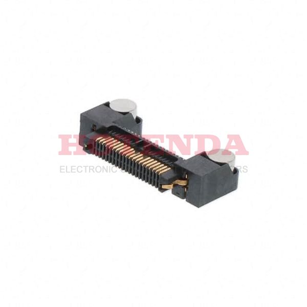 ERM8-020-01-S-D-RA-L-TR - Header, Center Strip Contacts Tape &amp; Reel (TR) 2 Rows 0.031 0.80mm Surface Mount, Right Angle 40 Positions Edge Rate™ ERM8 Gold Solder