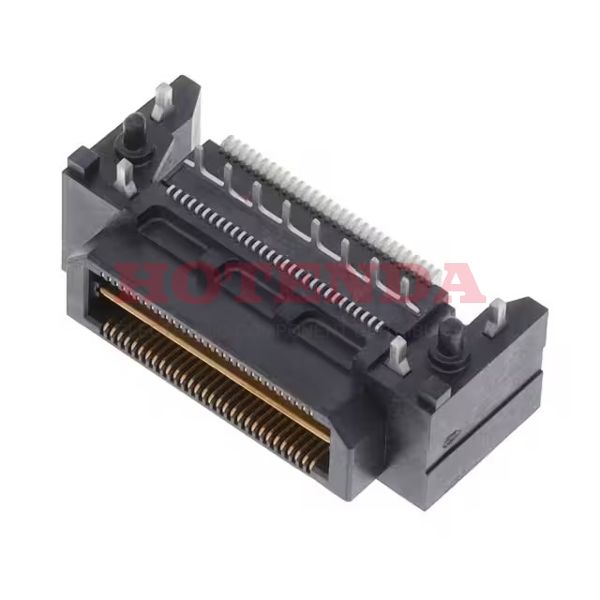 QTH-030-01-F-D-RA-K - 0.50 mm Q Strip® High-Speed Ground Plane Terminal Strip