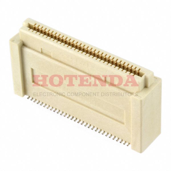 1735482-2 - Receptacle, Outer Shroud Contacts Tape &amp; Reel (TR) 2 Rows 0.031 0.80mm Surface Mount 60 Positions Free Height (FH) Gold SMD/SMT