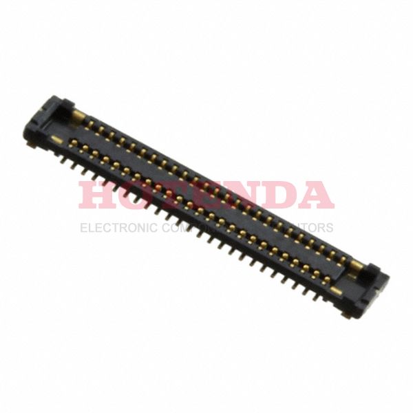 AXG7500J7A - Socket, Center Strip Contacts Strip 2 Rows 0.014 0.35mm Surface Mount 52 (50 + 2 Power) Positions A35US Gold