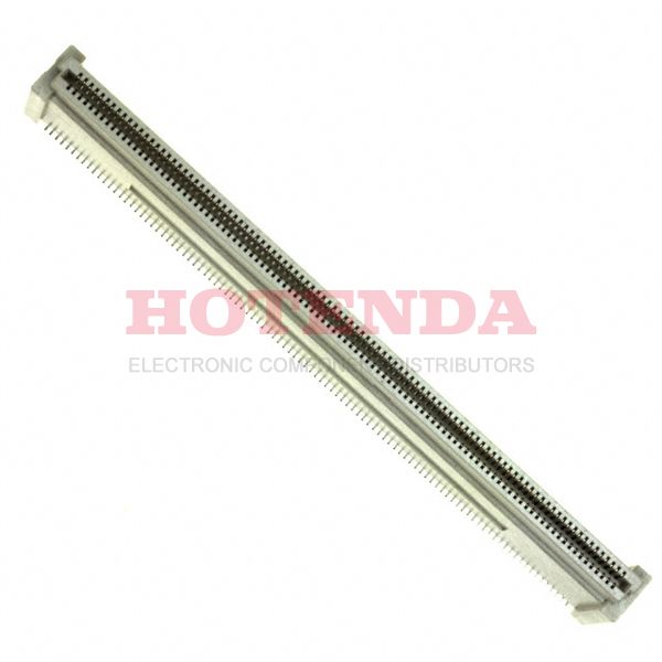 6-1735480-0 - Receptacle, Outer Shroud Contacts Tube 2 Rows 0.031 0.80mm Surface Mount 200 Positions Free Height (FH) Gold SMD/SMT