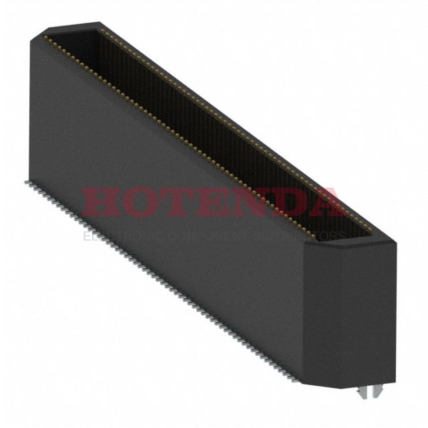 BTE-060-03-L-D-LC - Header, Outer Shroud Contacts Tube 2 Rows 0.031 0.80mm Surface Mount 120 Positions BTE Gold Solder