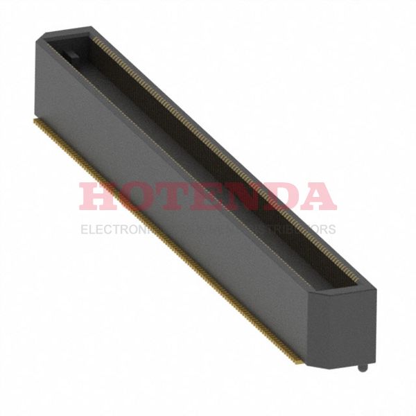 BTH-120-02-H-D-A - Header, Outer Shroud Contacts Tube 2 Rows 0.020 0.50mm Surface Mount 240 Positions BTH Gold Solder PHOSPHOR BRONZE