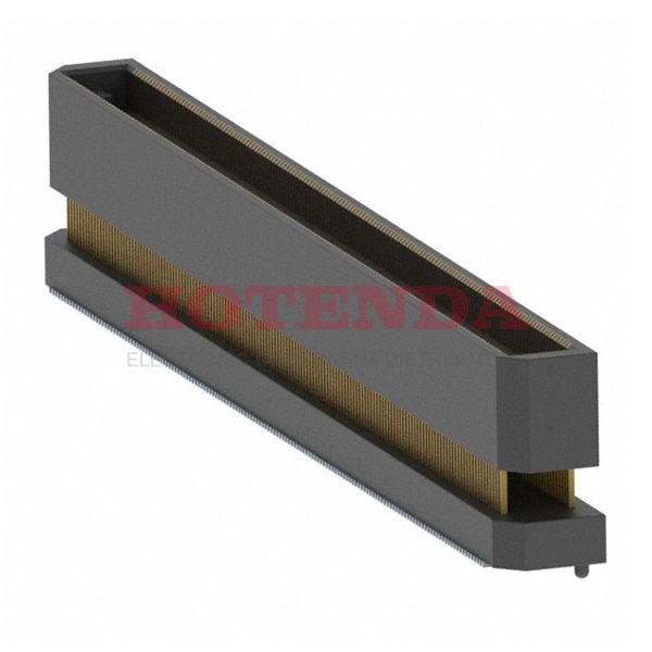 BTH-150-09-L-D-A - Header, Outer Shroud Contacts Tube 2 Rows 0.020 0.50mm Surface Mount 300 Positions BTH Gold Solder PHOSPHOR BRONZE
