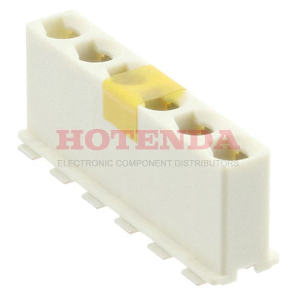 009296006553906 - CONN WIR POKE-IN 6P 18-26AWG SMD