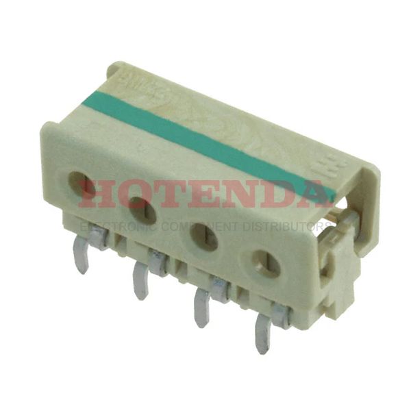 2-2106751-4 - CONN IDC HOUSING 4POS 22AWG T/H