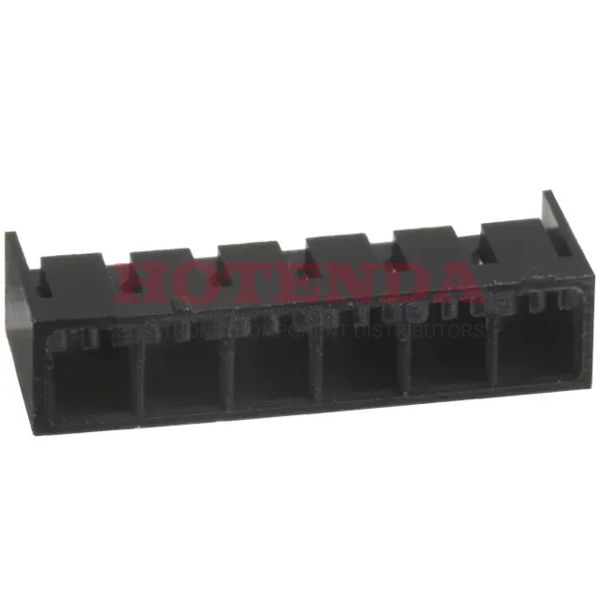 DF4-6P-2C - CONN PLUG 6POS SINGLE CRIMP