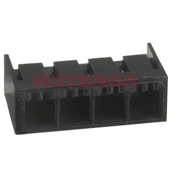 DF4-4P-2C - CONN PLUG 4POS SINGLE CRIMP