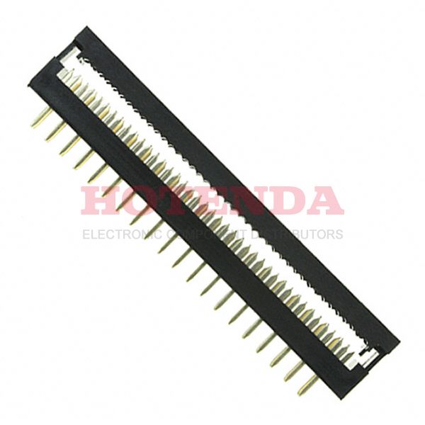 SIP110-PPPC-D20-ST-BK - CONN DIP HDR IDC 40POS 28AWG PCB