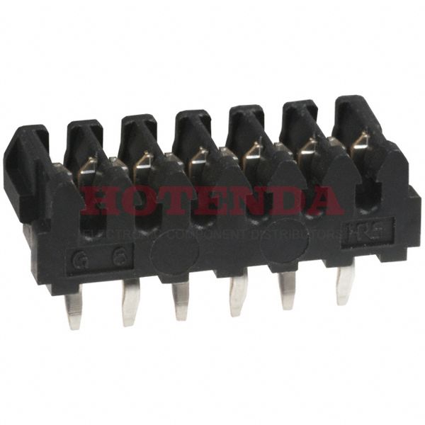 DF4-6PA-2R26 - CONN WIRE IDC 6POS 26AWG PCB RA