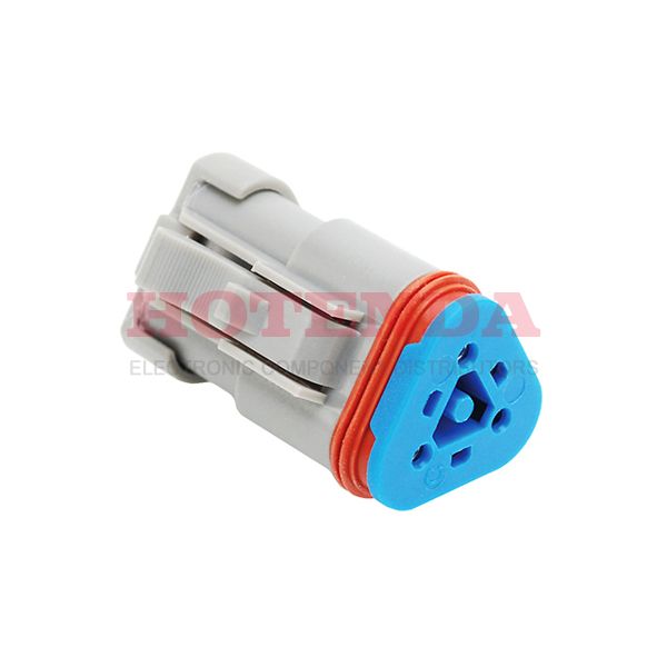 AT06-3S-RJ120 - Automotive Connectors 3 Way Plug 120 Ohm AU