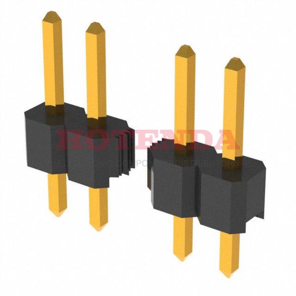 PRPC015SAAN-RC - CONN HEADER VERT 15POS 2.54MM