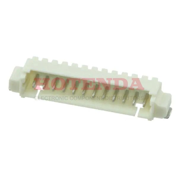 0532611271 - PicoBlade 53261 Series 1-Row Header Solder Phosphor Bronze Tape &amp; Reel (TR) Surface Mount, Right Angle Tin Polyamide (PA46), Nylon 4/6 12-Position Board to Cable/Wire 0.134 3.40mm Heigh