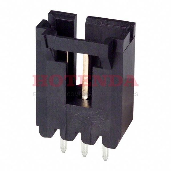 103638-2 - CONN HEADER VERT .100 3POS 15AU