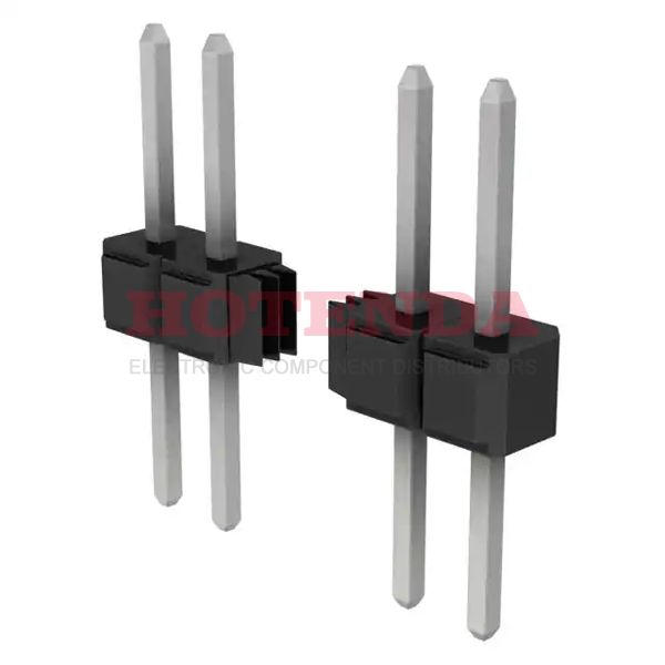929834-02-24 - CONN HEADER .100 SNGL STR 24POS