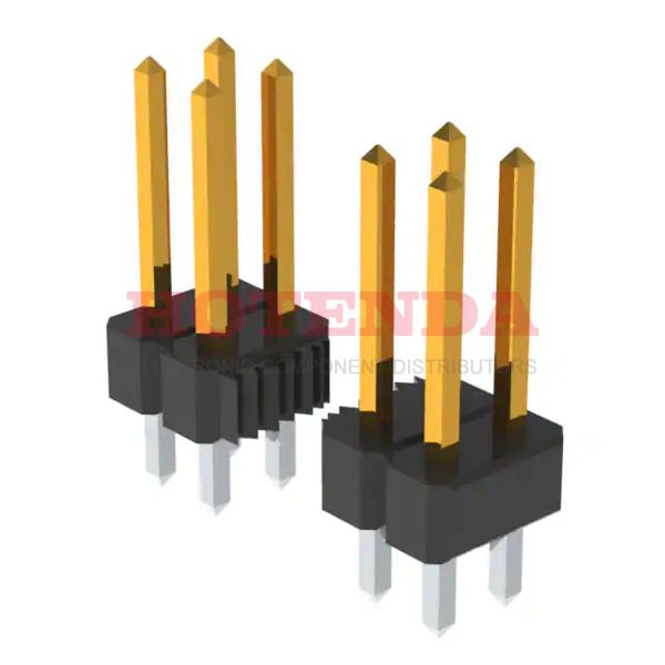 PBC30DFAN - CONN HEADER .100 DUAL STR 60POS