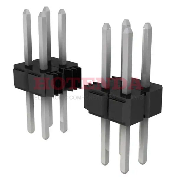 929836-02-10 - Headers &amp; Wire Housings PNSTRP HDR 929 .235 ST 02TL 10/RW TN PBT