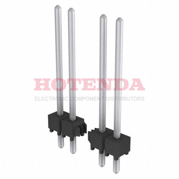 TSW-134-17-T-S - CONN HEADER 34POS .100 SNGL TIN