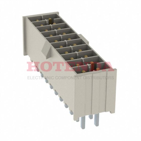 IPL1-110-01-L-D-K - SAMTEC IPL1-110-01-L-D-K Board-To-Board Connector, Vertical, IPL1 Series, 20 Contacts, Header, 2.54 mm, Through Hole, 2 Rows