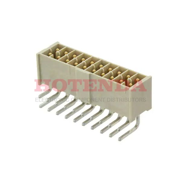 IPL1-110-01-S-D-RA-K - Conn Mini-Power Terminal Strip HDR 20 POS 2.54mm Solder RA Thru-Hole 20 Terminal 1 Port