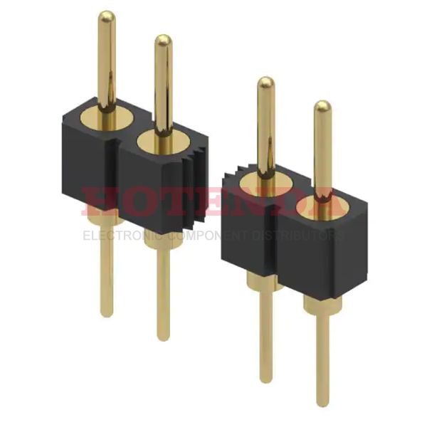 350-10-146-00-001000 - 46 Positions Header, Unshrouded Connector 0.100" (2.54mm) Through Hole Gold