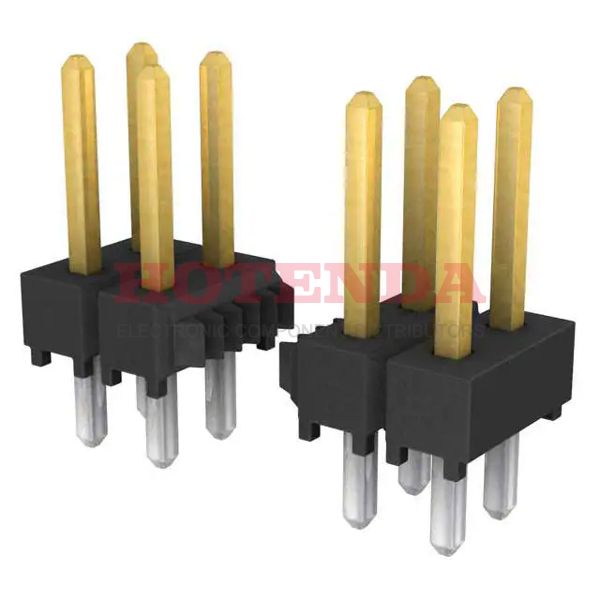 TSW-121-07-S-D - CONN HEADER 42POS .100 DL GOLD