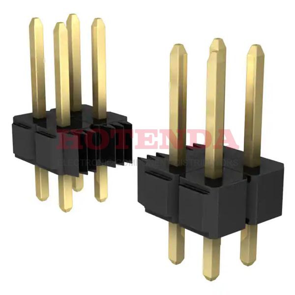 929665-01-14-EU - Headers &amp; Wire Housings PS/2R/STR/.235/.110 /GOLD/ROHS