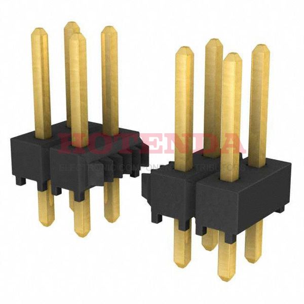 TSW-136-23-G-D - CONN HEADER 72POS .100 DL GOLD