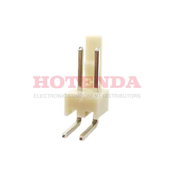LHA-02-TRA - Headers &amp; Wire Housings 2P RIGHT ANGLE LOCKING HEADER