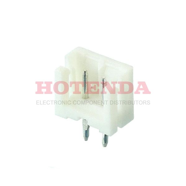 177537-2 - Conn Shrouded Header HDR 2 POS 2.5mm Solder ST Thru-Hole Loose Piece