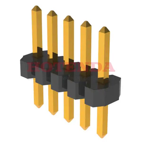 GRPB051VWVN-RC - CONN HEADER VERT 5POS 1.27MM