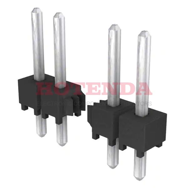 TSW-135-23-T-S - SAMTEC TSW-135-23-T-S Board-To-Board Connector, Vertical, TSW Series, 35 Contacts, Header, 2.54 mm, Through Hole, 1 Rows