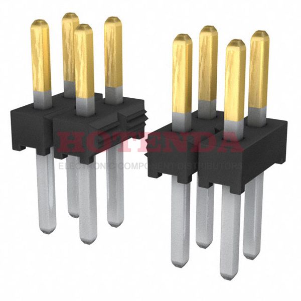 TMM-116-02-T-D - SAMTEC TMM-116-02-T-D Board-To-Board Connector, TMM Series, 32 Contacts, Header, 2 mm, Through Hole, 2 Rows