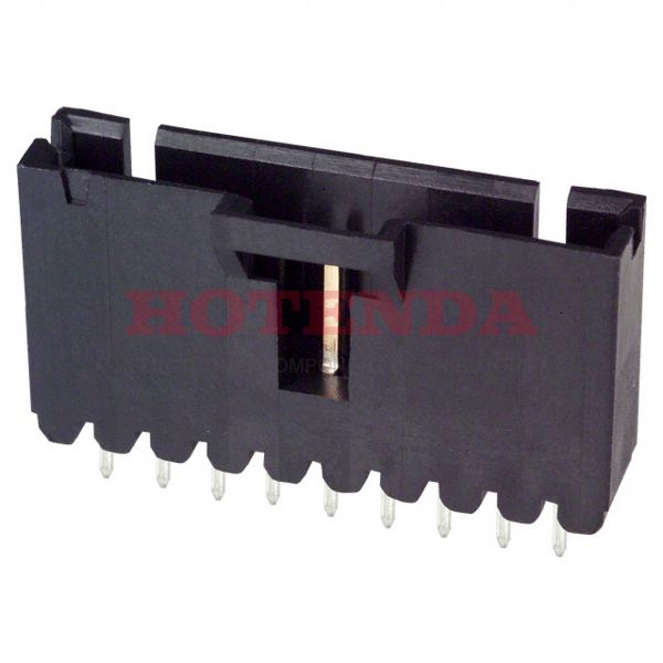 5-103735-8 - CONN HEADER VERT .100 9POS 30AU