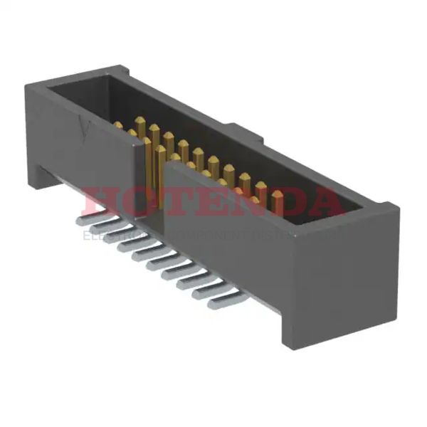 ESHF-110-01-L-D-SM-TR - Conn Shrouded Header HDR 20 POS 1.27mm Solder ST SMD T/R