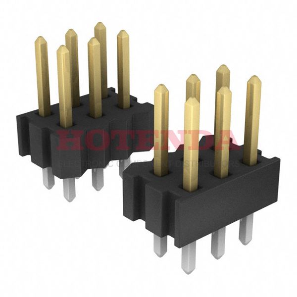 3-103817-8 - Headers &amp; Wire Housings 120 MODII HDR 3RST UNSHRD .100