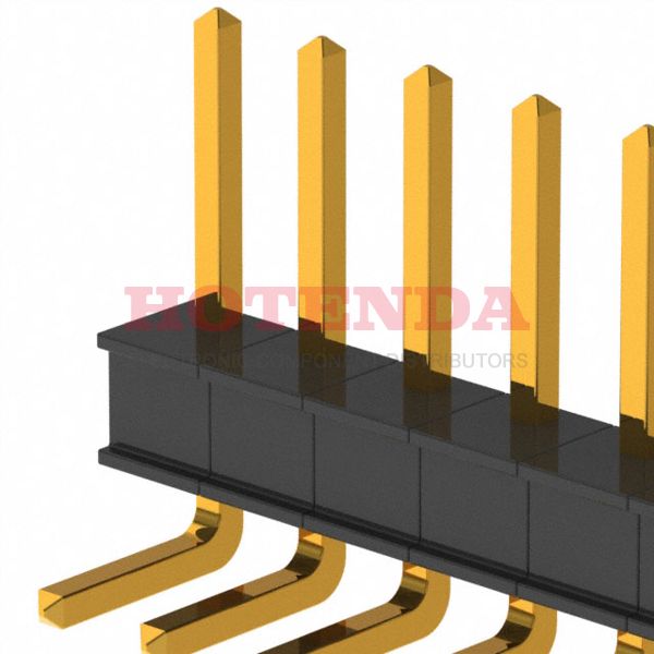 929648-01-18-EU - Headers &amp; Wire Housings 18 PS/1R/RA/.235 .110/ALL 10U/ROHS