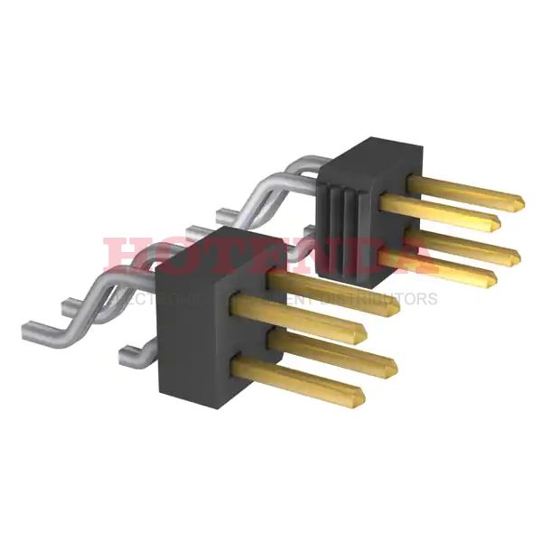 TSM-106-01-LM-DH-P-TR - Conn Unshrouded Header HDR 12 POS 2.54mm Solder RA SMD T/R