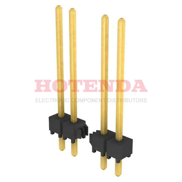 TSW-138-17-G-S - CONN HEADER 38POS .100 SGL GOLD