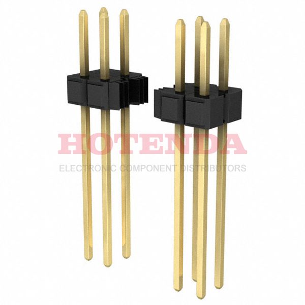 929665-05-25-EU - Headers &amp; Wire Housings 50 PS/2R/SRT/.235 .610/ALL 10U/ROHS