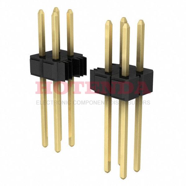 929665-03-05-EU - Headers &amp; Wire Housings 10 PS/2R/SRT/.235 .410/ALL 10U/ROHS