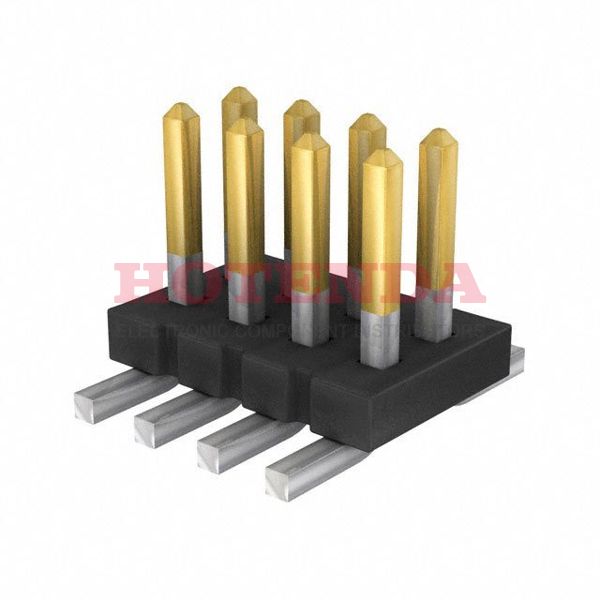 FTS-104-01-L-DV - CONN HEADER 8POS DUAL .05" SMD