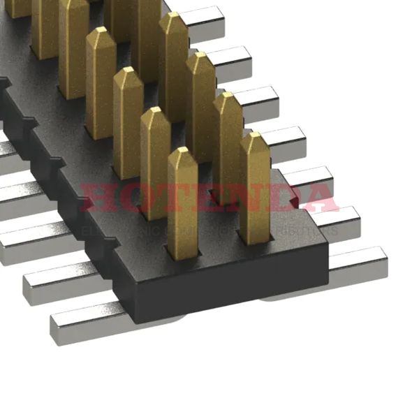 FTS-117-02-L-DV-P-TR - Conn Unshrouded Header HDR 34 POS 1.27mm Solder ST SMD T/R