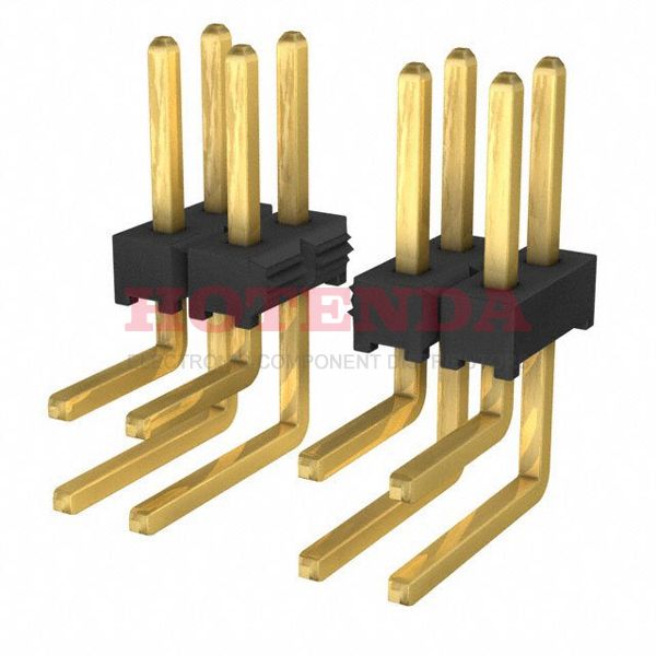 TMM-127-01-G-D-RA - Conn Unshrouded Header HDR 54 POS 2mm Solder RA Thru-Hole