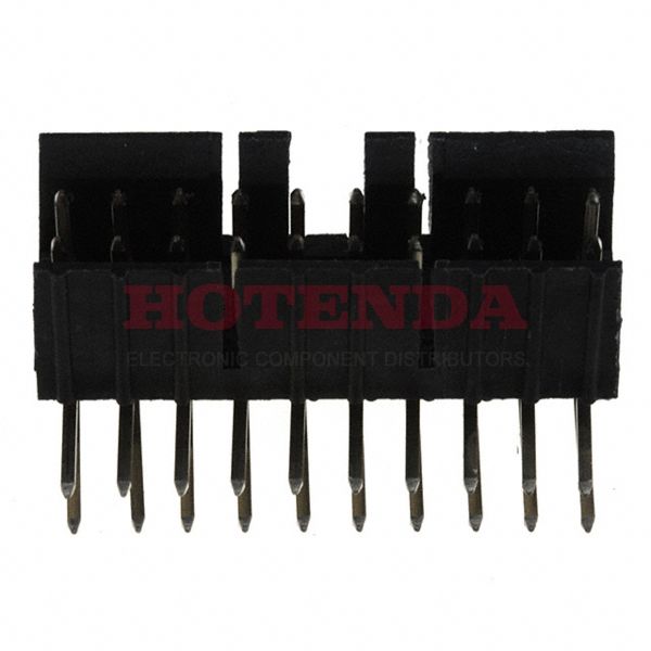 78207-120HLF - Conn Shrouded Header (2 Sides) HDR 20 POS 2.54mm Solder RA Thru-Hole Bulk
