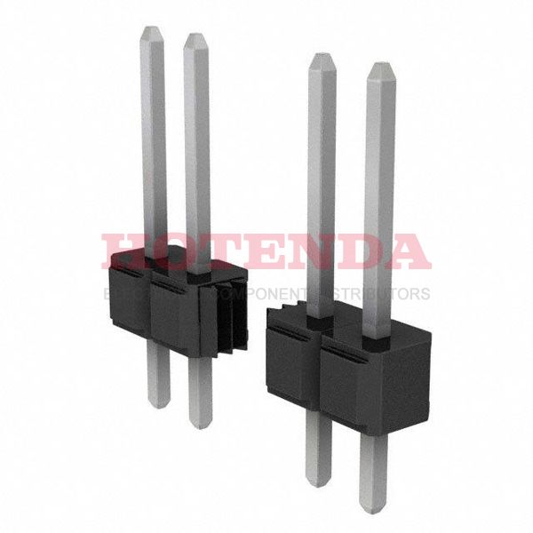 929700-11-27 - Headers &amp; Wire Housings 27 PS/1R/SRT/.318 .125/TIN/90:10